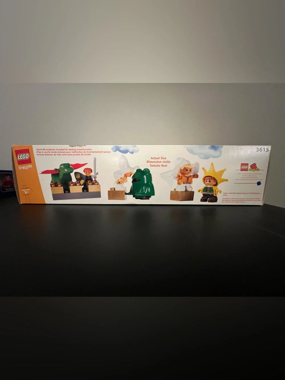 Lego Explore Duplo Royal Puppet Theater Playset #3615 BNIB Vintage Set from 2002